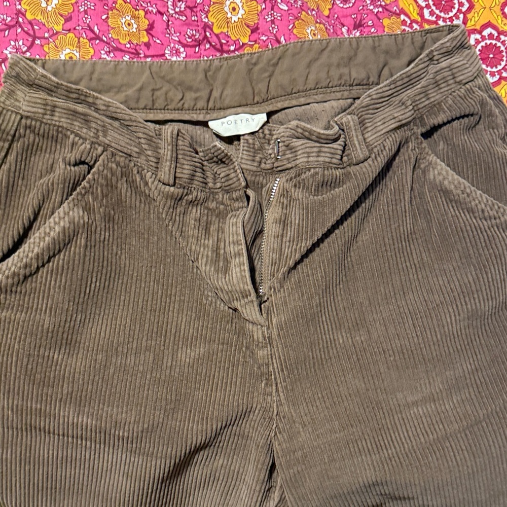 Poetry Earthy Corduroy Trousers